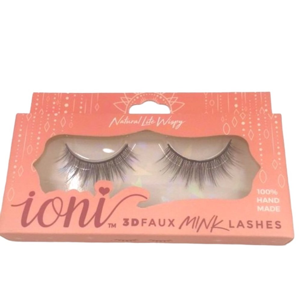 Ioni 3D Faux Mink Lashes ‘Natural Lite Wispy’